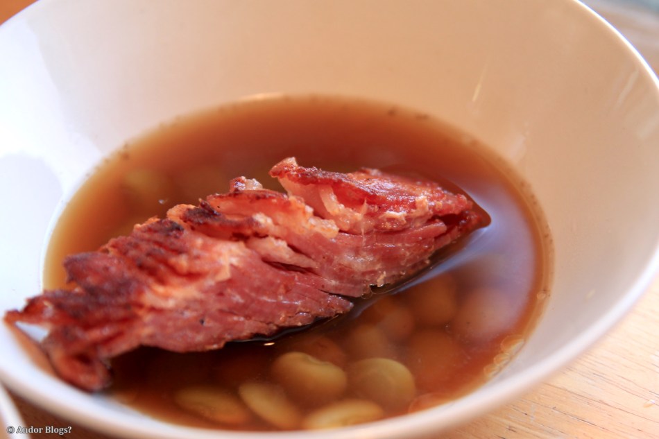 Bacon & Baby Lima Beans in Spiced Porky Soup (1)