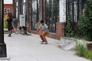 Skating Univerity Avenue