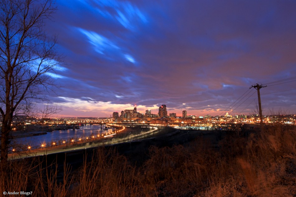 Evening Sky over the Pig's Eye © Andor (2)
